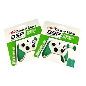 2 Pack Lizard Skins DSP Controller Grip 0.5mm Teal for‎ Xbox Series X|S